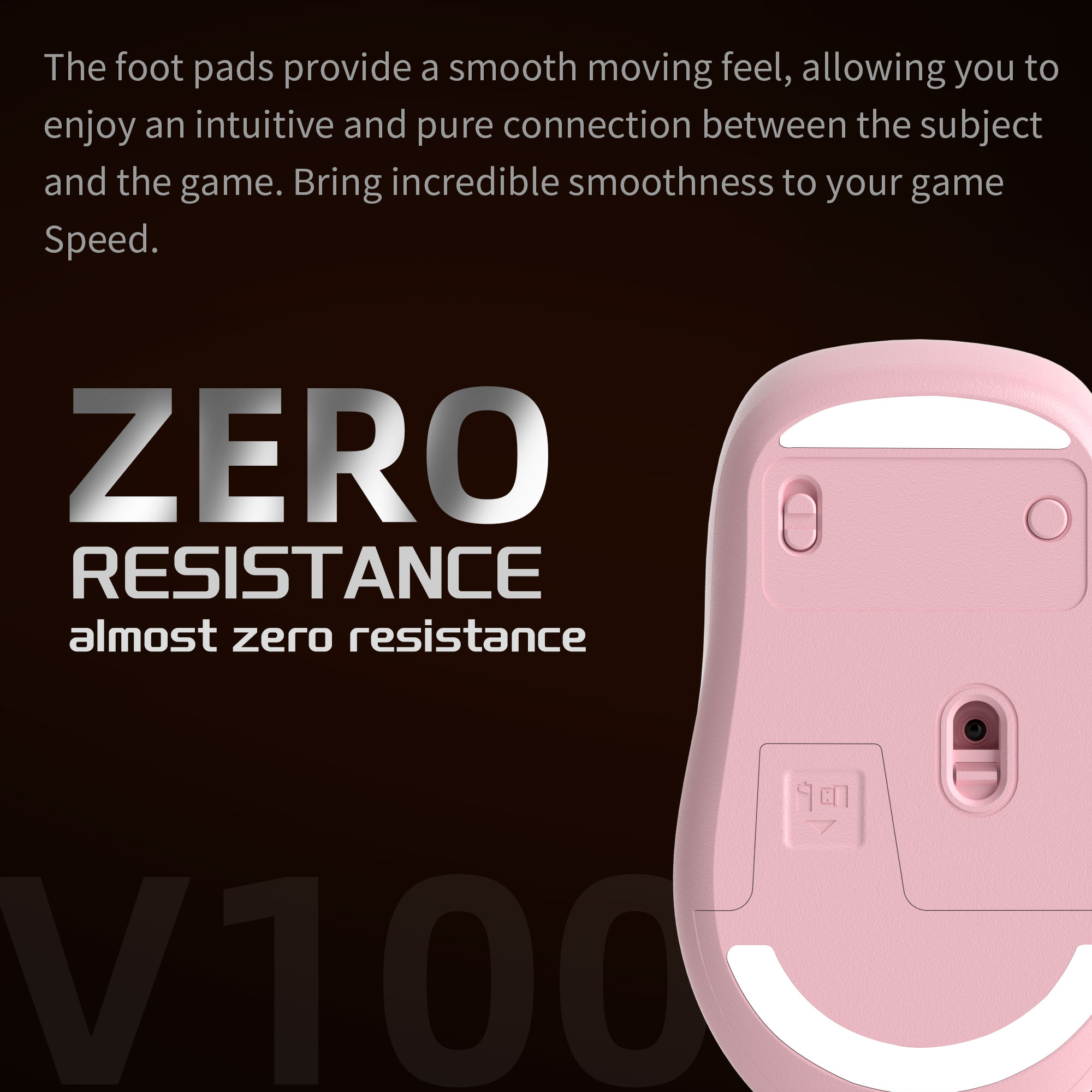 Bezprzewodowa mysz MageGee 2.4 – Pc Gaming Pink recenzja i cena