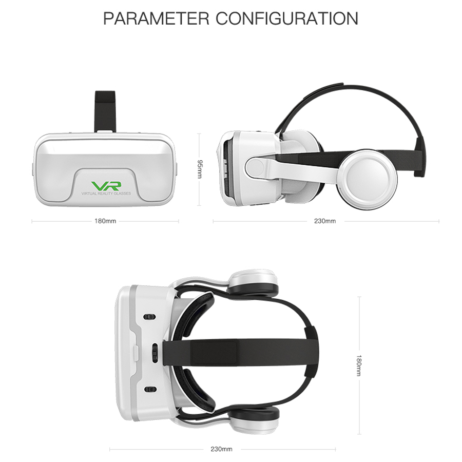 VR Shinecon 10.0 kask okulary  – Vr Headset Pc recenzja i cena