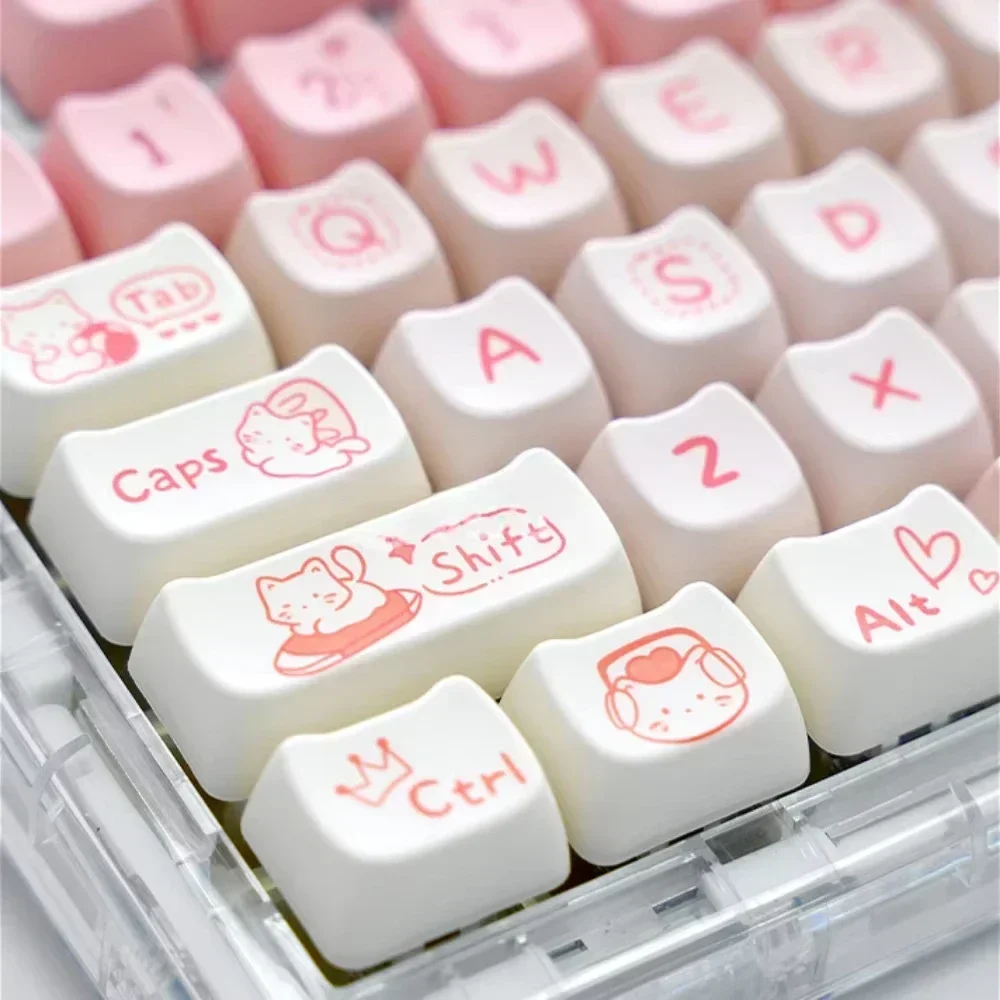 Różowy nakładka na klawisz Kit – Pc Gaming Pink recenzja i cena